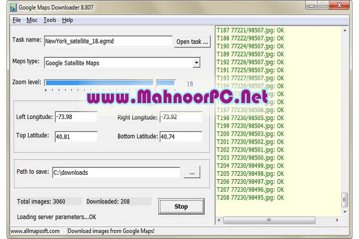 AllMapSoft Google Maps Downloader 8.869 PC Software