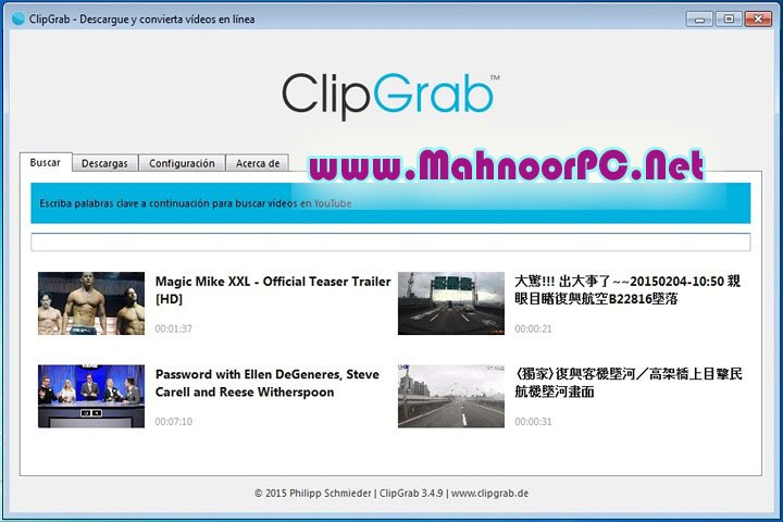 ClipGrab 3.9.10 PC Software