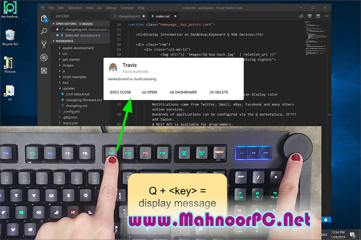 Das Keyboard Q Desktop 4.1.5 PC Software