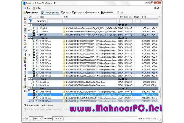 Duplicate & Same Files Searcher 10.5.0 PC Software