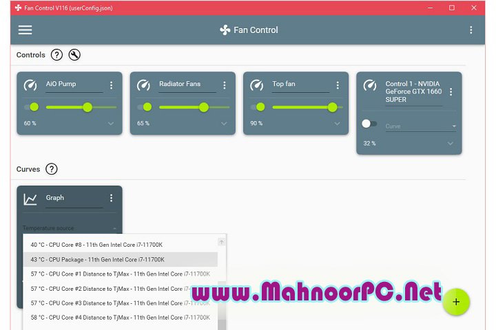 FanControl v1.0 PC Software