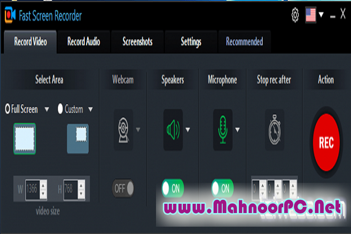 Fast Screen Recorder 2.0.0.5 PC Software