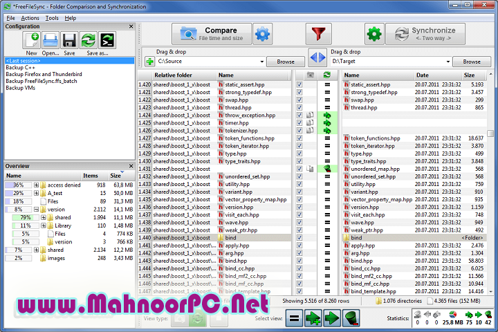 FreeFileSync 13.6 PC Software