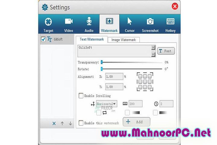 Gilisoft Screen Recorder 12.8 PC Software