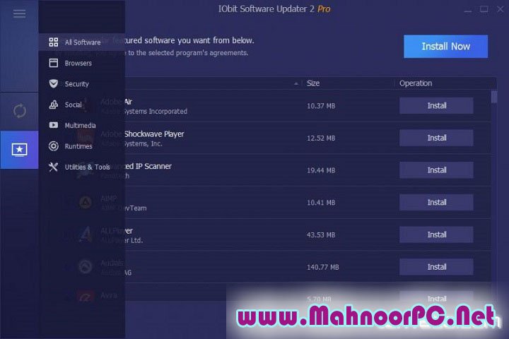 IObit Software Updater Pro 6.6.0.26 PC Software