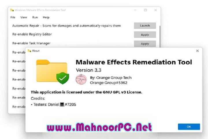 Malware Effects Remediation Tool 4.1 PC Software