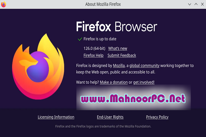 Mozilla Firefox 126.0 PC Software