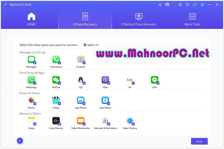 iMyfone D-Back 8.9.7.6 PC Software