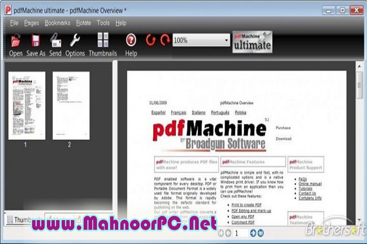 Broadgun pdfMachine 20.23 PC Software