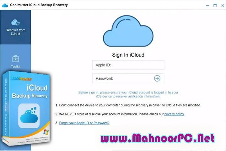 Coolmuster iCloud Backup Recovery 1.4.19 PC Software