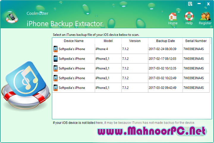 Coolmuster iPhone Backup Extractor 3.5.21 PC Software