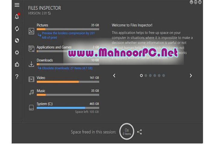 Files Inspector Pro 4.05 PC Software