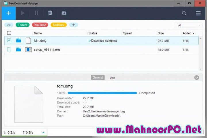 Free Download Manager 6.23.0 PC Software