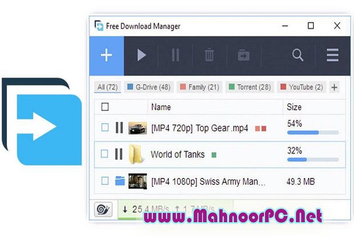 Free Download Manager 6.23.0 PC Software