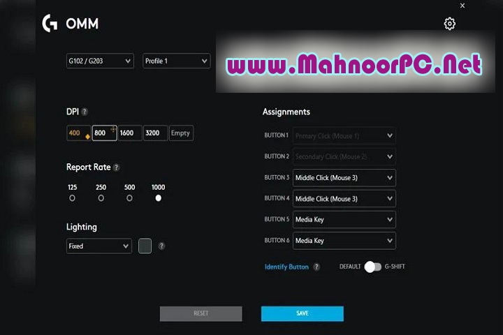 Logitech Onboard Memory Manager 2.1.7479 PC Software