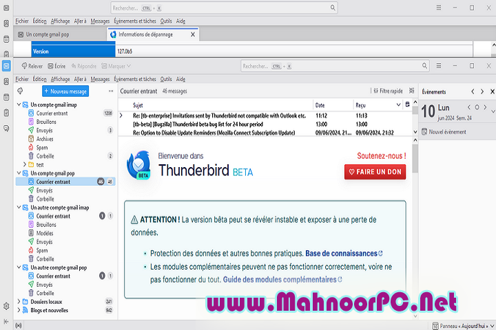 Mozilla Thunderbird 127.0 PC Software