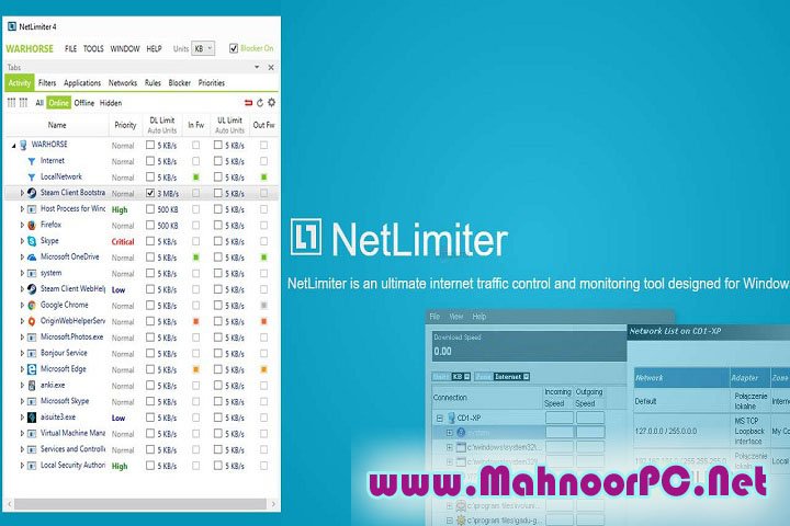 NetLimiter 5.3.11 PC Software