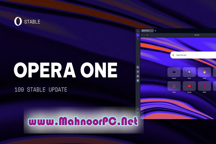 Opera Browser 109.0.5097.80 PC Software