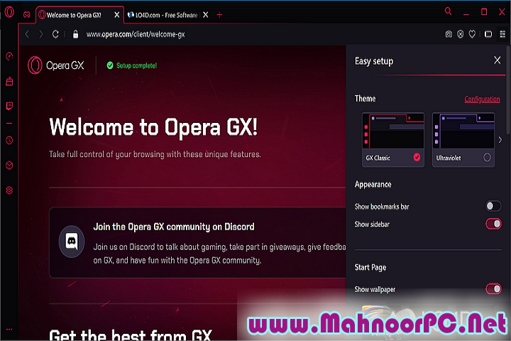 Opera GX 109.0.5097.79 PC Software