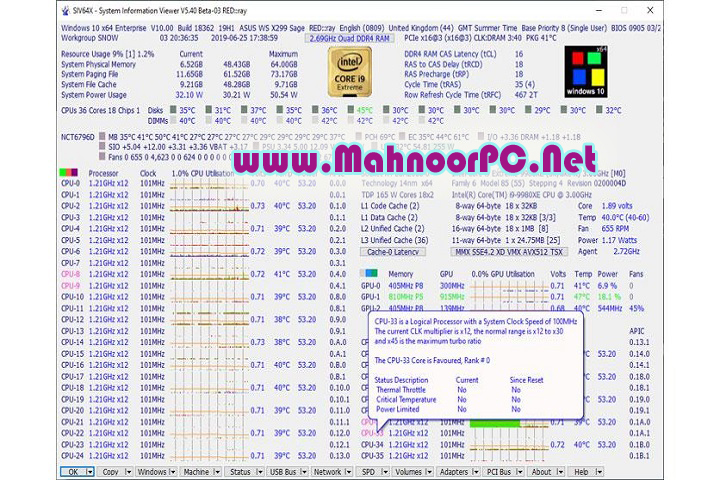 System Information Viewer 5.77 PC Software