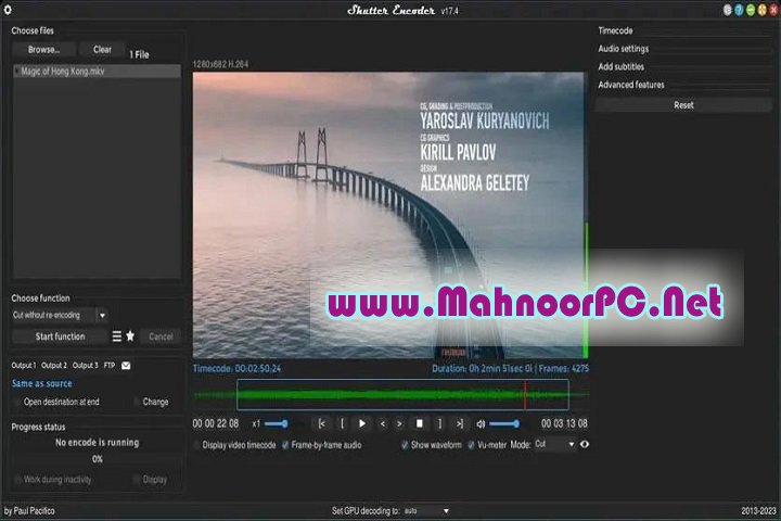 Shutter Encoder 18.1 PC Software