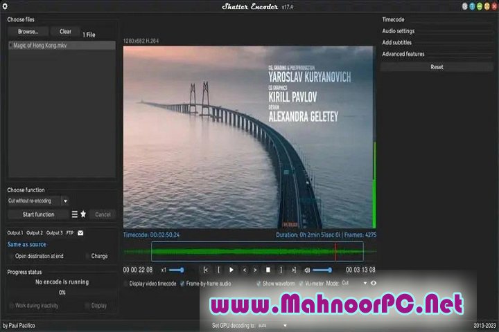 Shutter Encoder 18.2 PC Software