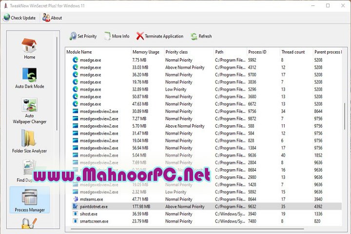 TweakNow WinSecret Plus 5.5.2 PC Software