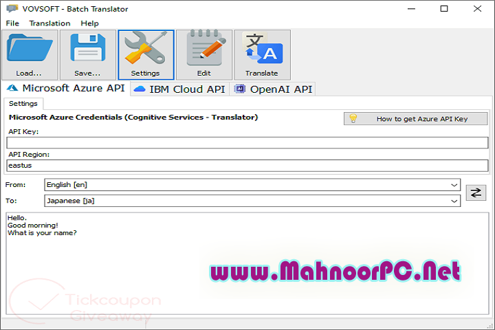 VovSoft Batch Translator 3.8 PC Software