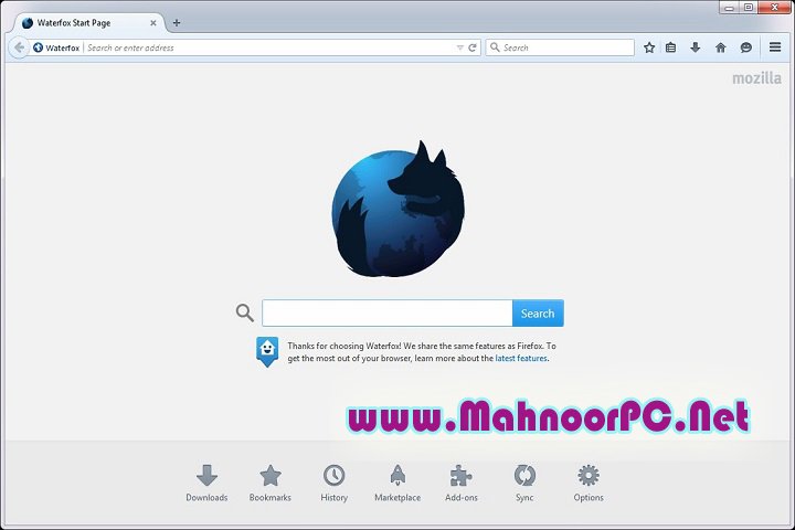 Waterfox G6.0.14 PC Software