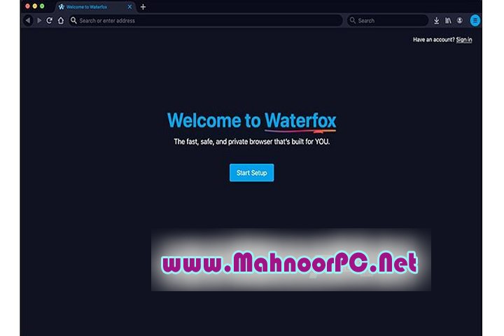 Waterfox G6.0.16 PC Software