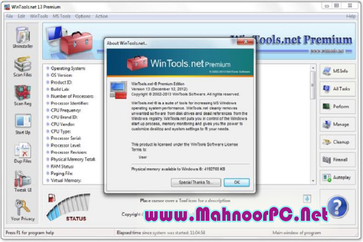 WinTools.one Professional 24.5.1 PC Software