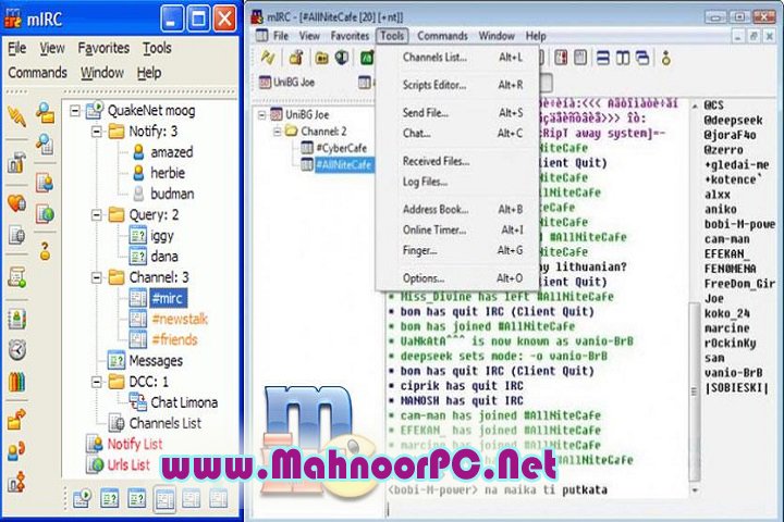 mIRC 7.77 PC Software