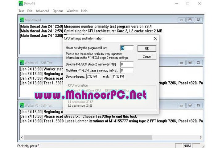 Prime95 v30.19 PC Software