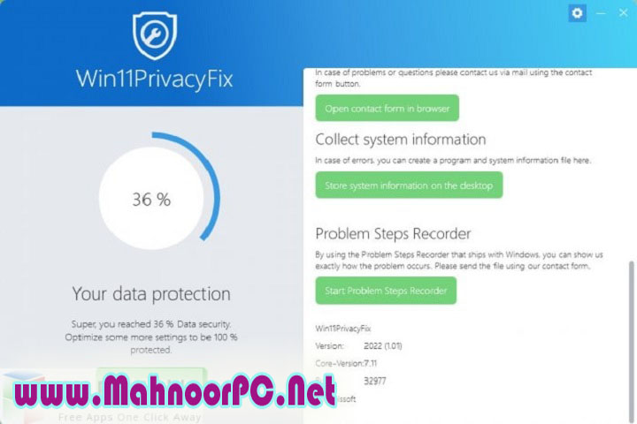 Abelssoft Win11PrivacyFix 2025 v4.0.54970 PC Software