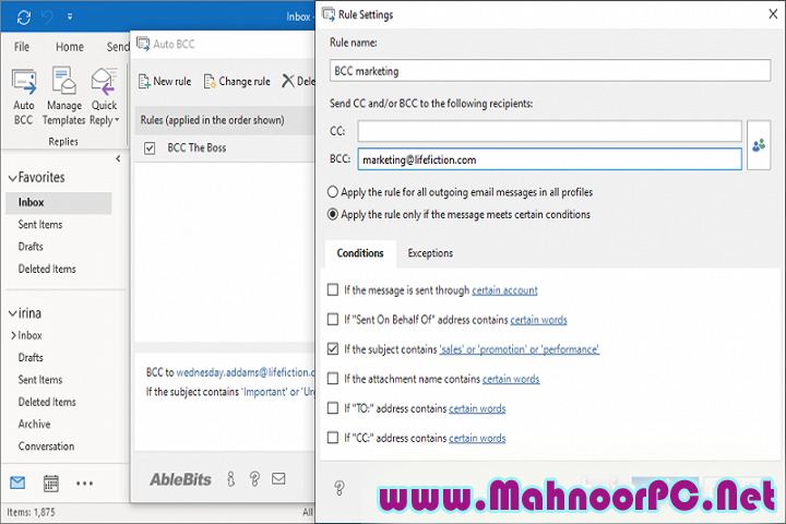 Ablebits AutoBCC for Outlook 2024.2.512.1865 PC Software