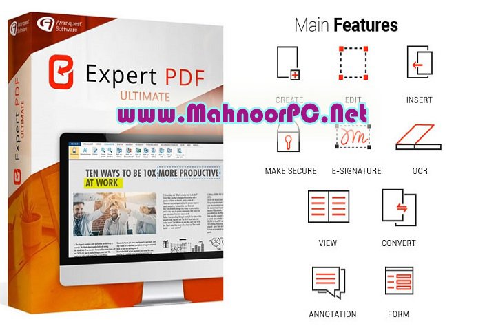 Avanquest Expert PDF Ultimate 15.0.82.0001 PC Software