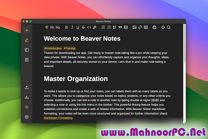 Beaver Notes 3.3.0 PC Software