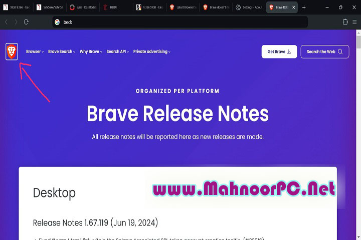 Brave Browser 1.67.119 PC Software