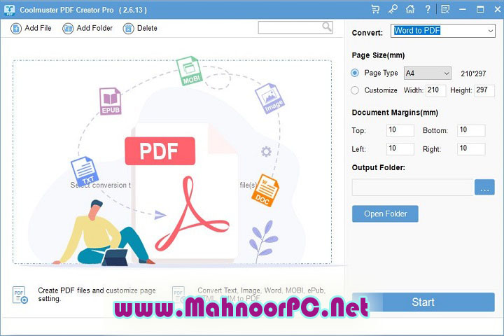 Coolmuster PDF Creator Pro 2.6.26 PC Software