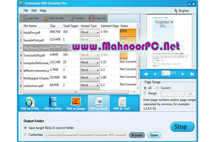 Coolmuster PDF Creator Pro 2.6.26 PC Software