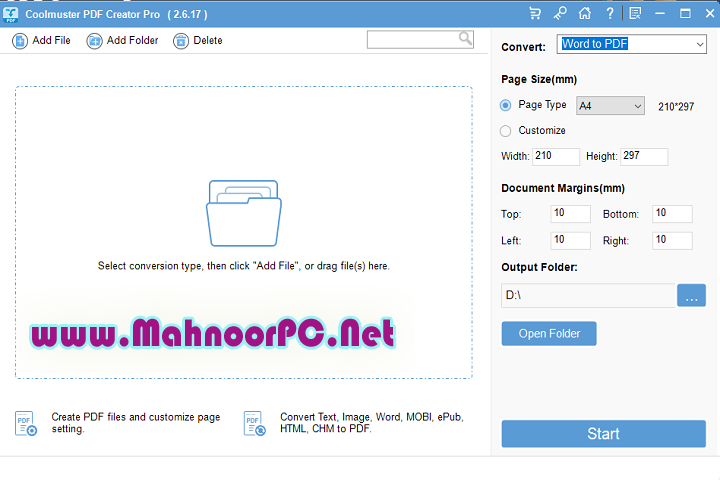 Coolmuster PDF Creator Pro 2.6.26 PC Software