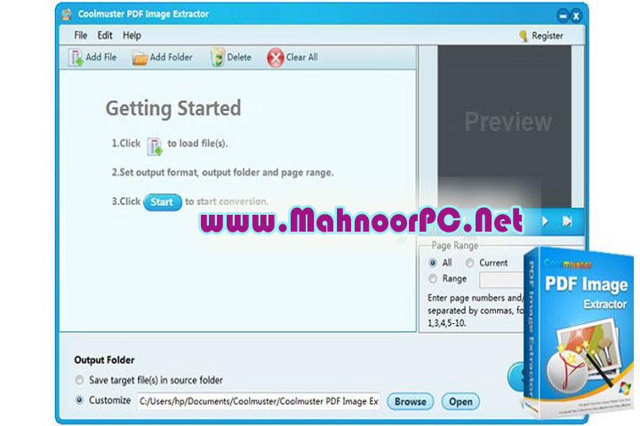 Coolmuster PDF Image Extractor 2.2.29 PC Software