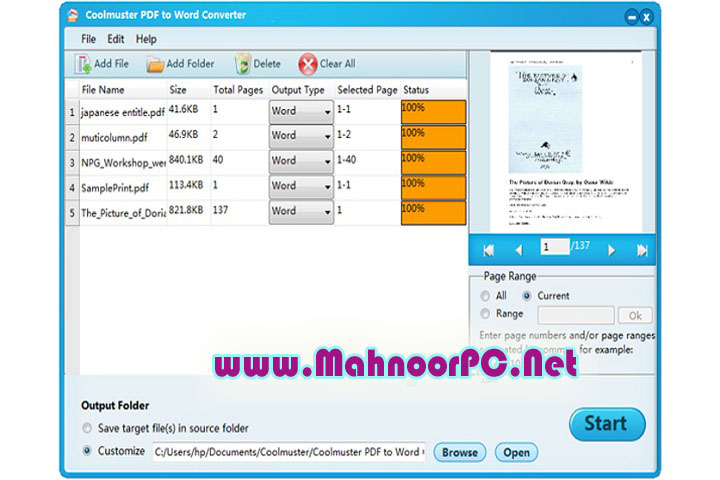 Coolmuster Word to PDF Converter 2.6.22 PC Software