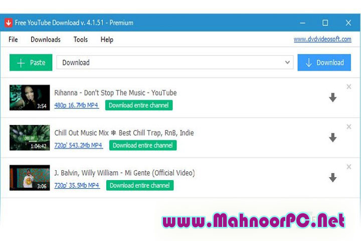 Free YouTube Download 4.4.0.616 PC Software