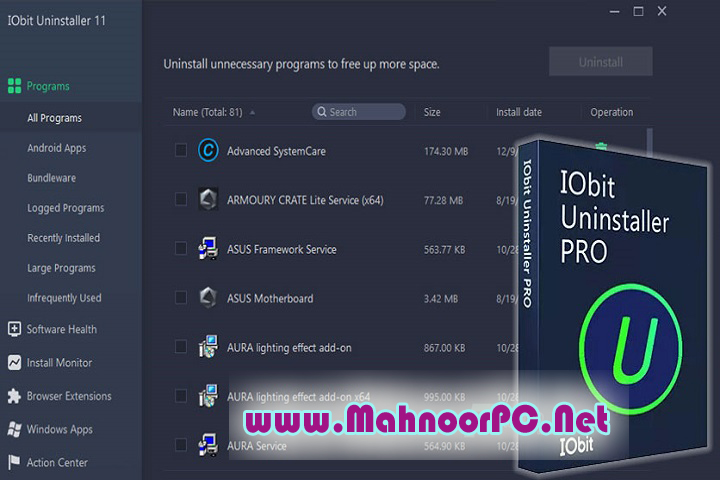 IObit Uninstaller Pro 13.6.0.2 PC Software