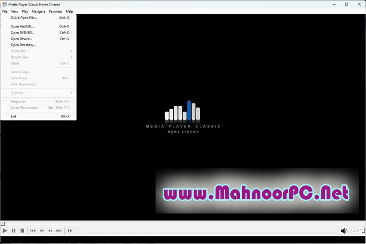 Media Player Classic Home Cinema 2.3.1 PC Software