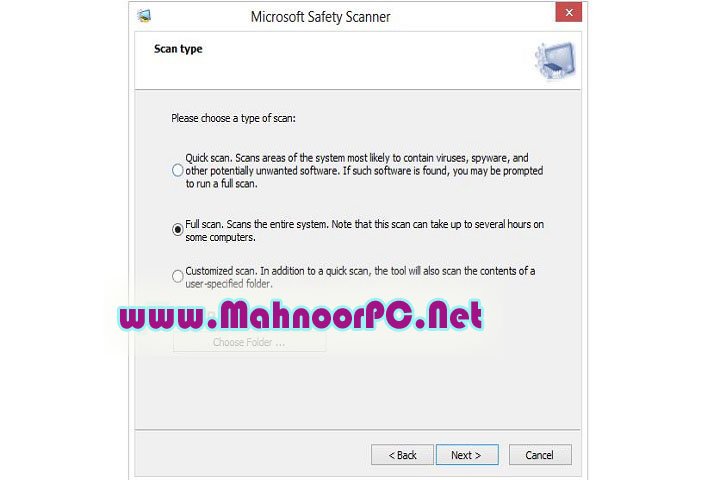 Microsoft Safety Scanner 1.413.419 PC Software