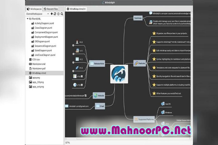 Mindolph 1.7.8 PC Software