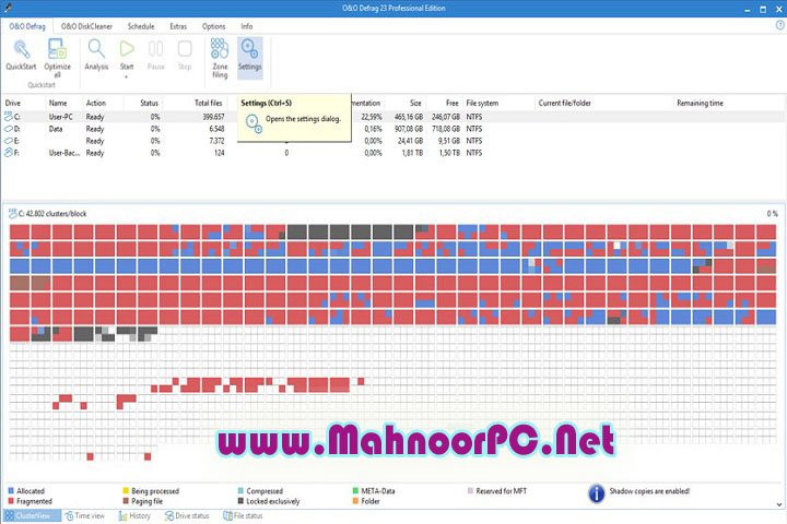 O&O Defrag Professional Server 28.2.10018 PC Software