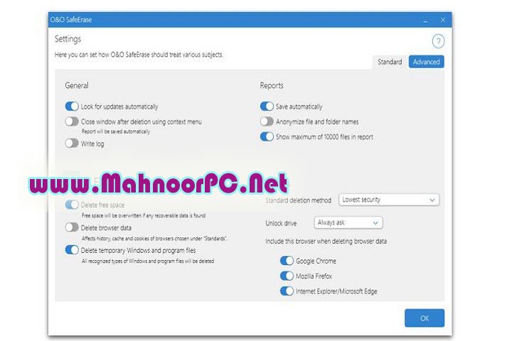 O&O SafeErase Professional Server 19.2.1044 PC Software